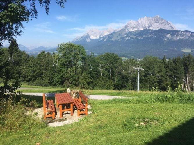Flat Directly On The Ski Slope With Valley View Sankt Johann in Tirol Bagian luar foto