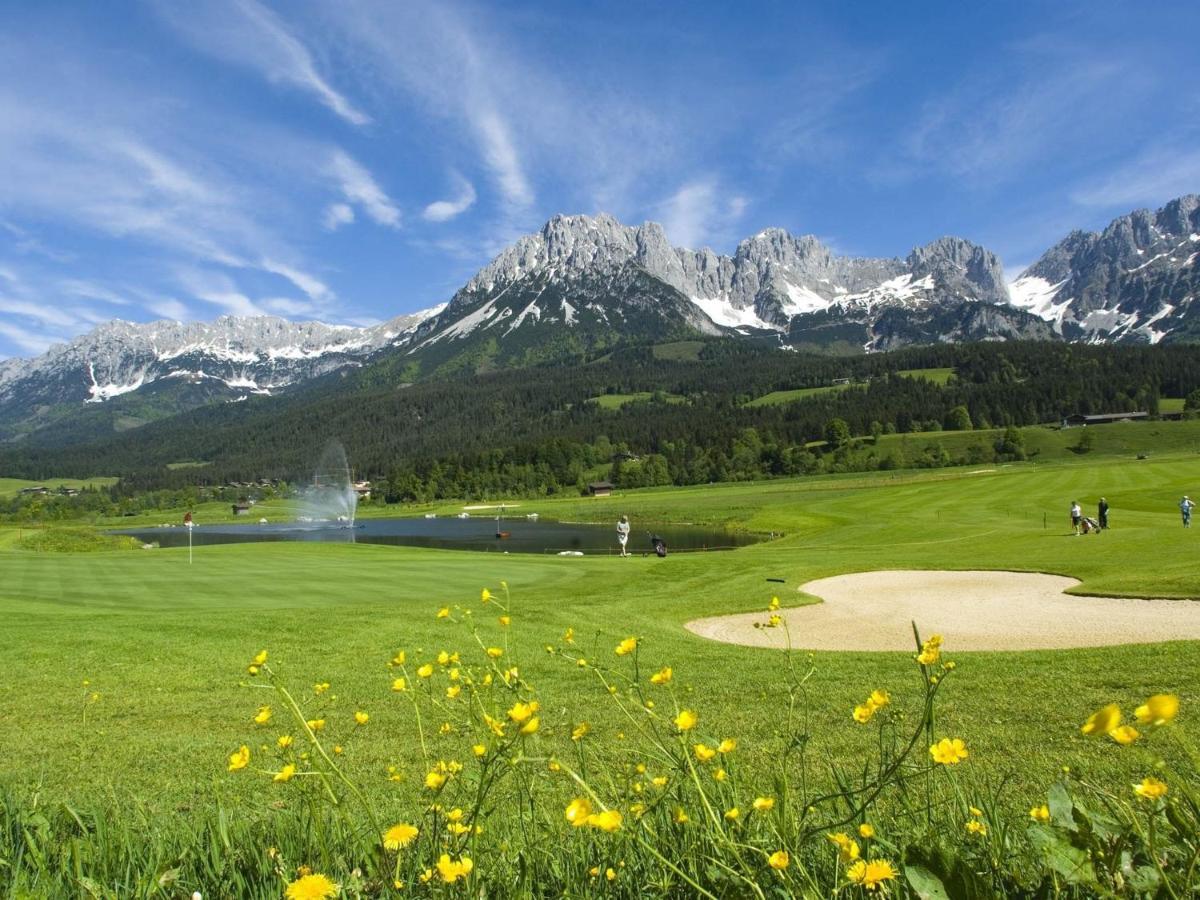 Flat Directly On The Ski Slope With Valley View Sankt Johann in Tirol Bagian luar foto